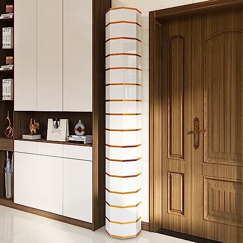 360° drehbares Schuhregal für den Eingangsbereich, modern, freistehend, mit Türen, schmaler Aufbewahrungsschrank für Schrank und Flur, multifunktionale Schuhaufbewahrungslösung 360° drehbares Schuhregal für den Eingangsbereich, modern, freistehend, mit Türen, schmaler Aufbewahrungsschrank für Schrank und Flur, multifunktionale Schuhaufbewahrungslösung von Generisch