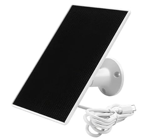 360° verstellbares Solarpanel mit Micro-USB & USB-C – ideal für Niederspannungs-Sicherheitskameras & Überwachungsgeräte – 1 m Kabel – keine Batterie erforderlich – Solarpanel für Überwachungskamera 360° verstellbares Solarpanel mit Micro-USB & USB-C – ideal für Niederspannungs-Sicherheitskameras & Überwachungsgeräte – 1 m Kabel – keine Batterie erforderlich – Solarpanel für Überwachungskamera von Generisch