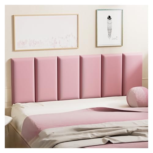 3D-Anti-Kollisions-Wandpolsterung, Wandaufkleber für Schlafzimmer, Spielzimmer, 19,8 x 49,5 cm, Kopfteil zum Abziehen und Aufkleben, gepolsterte Wandpaneele 3D-Anti-Kollisions-Wandpolsterung, Wandaufkleber für Schlafzimmer, Spielzimmer, 19,8 x 49,5 cm, Kopfteil zum Abziehen und Aufkleben, gepolsterte Wandpaneele von Generisch