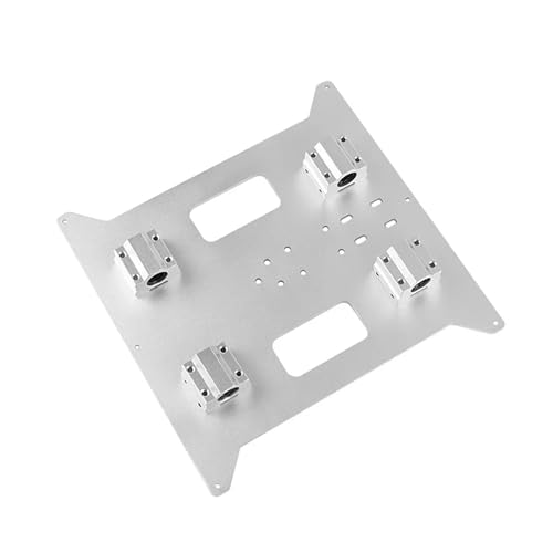 3D Drucker Teile Duplizierer I3 Upgrade Aluminium Platte + SC8UU Slider Kit Zubehör 3D Drucker Teile Duplizierer I3 Upgrade Aluminium Platte + SC8UU Slider Kit Zubehör von Generisch