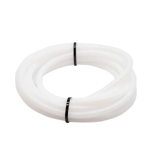 3D-Druckerteile 1 Meter Extruder PTFE-Rohr for J-Kopf V5 V6 1,75 mm Filamentführungsrohr ID 2 mm OD 4 mm(White,10M) von Generisch
