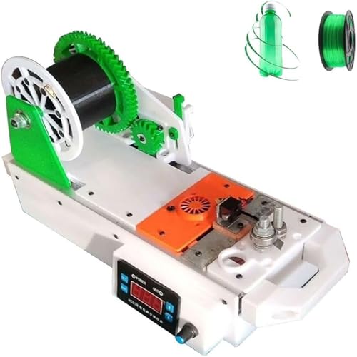 3D Recycled Filament Maker, Pastic Bottles Fiament Pultruded, 3D Printer Extruders W/Digital Display, Temperature&Speed Adjustable, Desktop Filament Maker for Families Red 3D Recycled Filament Maker, Pastic Bottles Fiament Pultruded, 3D Printer Extruders W/Digital Display, Temperature&Speed Adjustable, Desktop Filament Maker for Families Red von Generisch