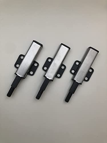 3er-Set Drucktüröffner (Türdämpfer) für Schranktüren und Schubladen - Push to open - mit Magnet - passend auch für Möbelserie „BESTA“ von Generisch