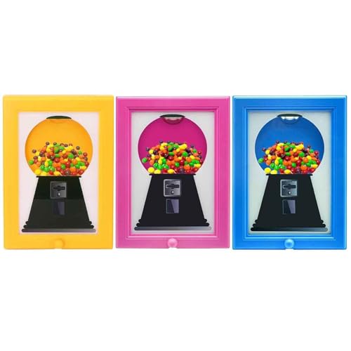 3pcs Handy Süßigkeiten Rahmen | Candy Dispenser Frame - Hängender Süßigkeiten Spender Bilderrahmen, Rotierende Handys Schnelle Verteilung, Kreativer Automaten Spielzeug Dekorativer Snack Container 3pcs Handy Süßigkeiten Rahmen | Candy Dispenser Frame - Hängender Süßigkeiten Spender Bilderrahmen, Rotierende Handys Schnelle Verteilung, Kreativer Automaten Spielzeug Dekorativer Snack Container von Generisch