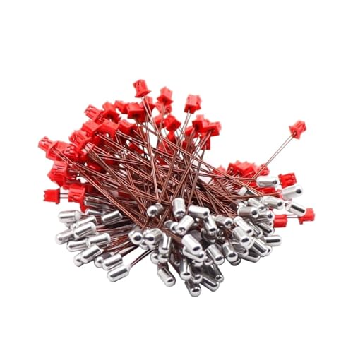 4/10 stücke 100K Thermistor Temperatur Sensor XH1.25 Terminal 3D Drucker Teile 24V 40W Patrone Heizung 3 S1 Hotend(4pcs Red Thermistor) von Generisch