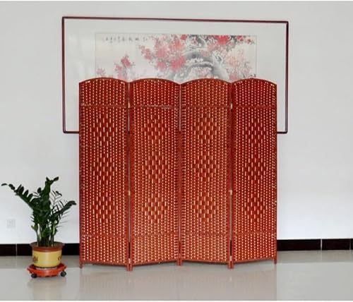 4 Paneele Faltbarer Raumteiler Handgewebtes Design Freistehende Trennwand für Wohnzimmer & Büro Effektiver Sichtblocker Beige 120 x 1 cm 4 Paneele Faltbarer Raumteiler Handgewebtes Design Freistehende Trennwand für Wohnzimmer & Büro Effektiver Sichtblocker Beige 120 x 1 cm von Generisch