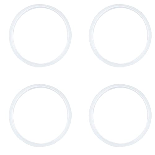 4 Stück 32mm O-Ring Dichtungsring Ersatzdichtungen für Waschbecken Universal Verschlussdichtung für Push Up Ablaufgarnitur Gummidichtung für Waschbecken für Ventilstopfen und Sieb (Weiß) von Generisch