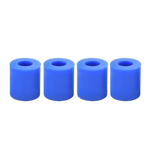 4 Teile/satz Heißer Bett Nivellierung Spalte Silikon Solide Spacer Plattform Leveler for CR-10/ CR10S CR-X Ende-3 3D Drucker Teile(Blue 4 long,1 Set) von Generisch