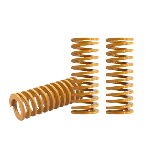 4 teile/satz Spring10 * 25MM 8 * 20MM 15 * 6MM Heißer Bett Nivellierung Frühling Sterben for ender 2 3 Pro 5 for CR-10S PRO 3D Drucker Teile(Gold,8pcs 6X15) von Generisch