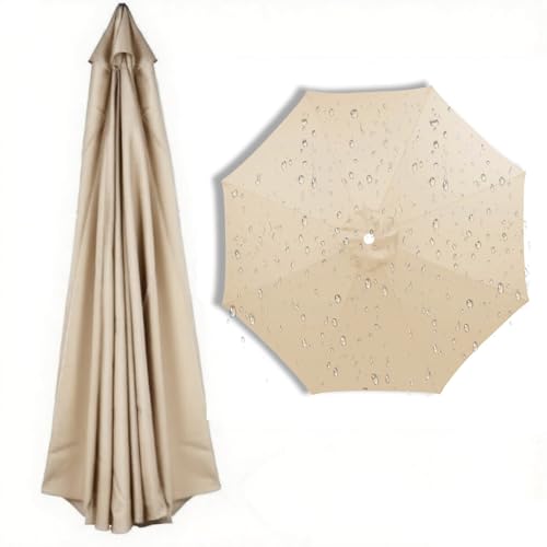 4.0 m 3.0 m 2.5 m Sonnenschirm Ersatzbezug für Terrassenschirme 6 Streben/8 Streben, Runder Abdeckung Ersatz für Strand, Pool, Ersatz-Überdachung, lichtbeständig, wasserdicht(Beige,8 Streben 300cm) 4.0 m 3.0 m 2.5 m Sonnenschirm Ersatzbezug für Terrassenschirme 6 Streben/8 Streben, Runder Abdeckung Ersatz für Strand, Pool, Ersatz-Überdachung, lichtbeständig, wasserdicht(Beige,8 Streben 300cm) von Generisch