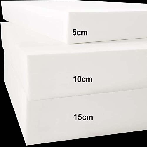 45D-Memoryschaum-Sofakissen mit hoher Dichte, Ersatz für 5/10/15 cm dicke Fenstersitzpolster und Sitzerhöhung für ultimativen Komfort und Unterstützung 45D-Memoryschaum-Sofakissen mit hoher Dichte, Ersatz für 5/10/15 cm dicke Fenstersitzpolster und Sitzerhöhung für ultimativen Komfort und Unterstützung von Generisch