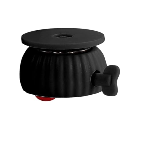 4Pcs Selbstklebende Typ Möbel Rollen Räder Universal Rad Mit bremsen(Transparent 4pcs) von Generisch