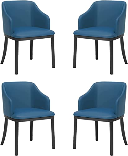4er Set Esszimmerstühle Gepolstert Moderne Leder Weiche Seitenstühle mit hoher Rückenlehne Gepolstertes Design für bequemes Sitzen in Wohnzimmer und Küche 4er Set Esszimmerstühle Gepolstert Moderne Leder Weiche Seitenstühle mit hoher Rückenlehne Gepolstertes Design für bequemes Sitzen in Wohnzimmer und Küche von Generisch