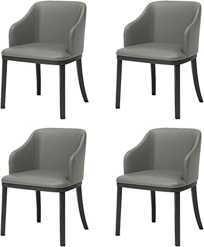 4er Set Esszimmerstühle Gepolstert Moderne Leder Weiche Seitenstühle mit hoher Rückenlehne Gepolstertes Design für bequemes Sitzen in Wohnzimmer und Küche 4er Set Esszimmerstühle Gepolstert Moderne Leder Weiche Seitenstühle mit hoher Rückenlehne Gepolstertes Design für bequemes Sitzen in Wohnzimmer und Küche von Generisch