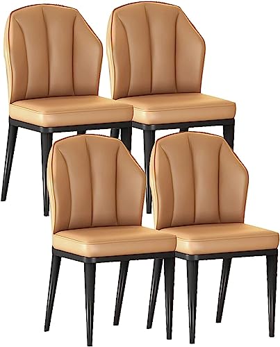 4er Set Esszimmerstühle Polsterstuhl mit Rückenlehne und Metallbeinen für Wohnzimmer, Schlafzimmer und Empfangsbereich 4er Set Esszimmerstühle Polsterstuhl mit Rückenlehne und Metallbeinen für Wohnzimmer, Schlafzimmer und Empfangsbereich von Generisch