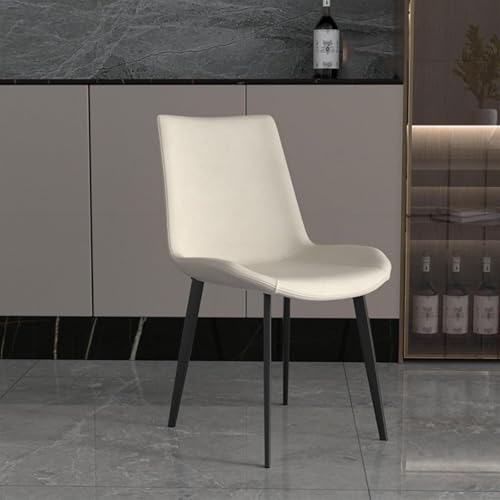 4er Set Moderne Luxus Esszimmerstühle mit Metallbeinen und hoher Rückenlehne Stilvolle Küchenstühle für Esszimmer, Ankleidezimmer oder Verhandlungstisch von Generisch