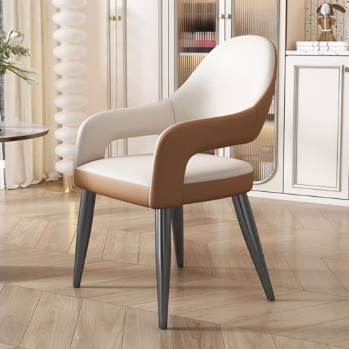 4er Set Moderne gepolsterte Esszimmerstühle mit Metallbeinen für Küche Wohnzimmer Schlafzimmer Multifunktionale Akzentstühle mit Rückenlehne Stilvolle Loungesessel für Empfangsbereich 4er Set Moderne gepolsterte Esszimmerstühle mit Metallbeinen für Küche Wohnzimmer Schlafzimmer Multifunktionale Akzentstühle mit Rückenlehne Stilvolle Loungesessel für Empfangsbereich von Generisch