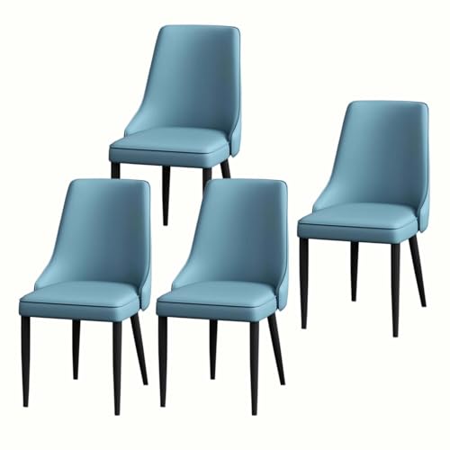 4er Set Moderne gepolsterte Küchen-Esszimmerstühle Stilvolle Seitenstühle mit bequemer Sitzfläche & Rückenlehne für Esszimmer Wohnzimmer Wohnkultur 4er Set Moderne gepolsterte Küchen-Esszimmerstühle Stilvolle Seitenstühle mit bequemer Sitzfläche & Rückenlehne für Esszimmer Wohnzimmer Wohnkultur von Generisch