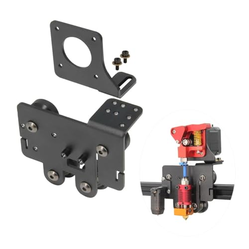 5 Pro Direct Drive Upgrade Kit Aluminiumplatte, Easy Print TPU Flexible Filament for Pro/Plus(Ender 5 Plate Kit) von Generisch