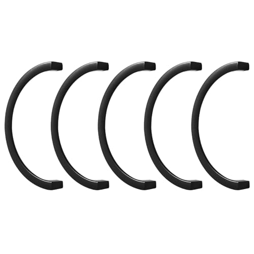 5 Stück Schrankgriffe, halbrunde Schubladengriffe und Knäufe, Hardware für Küchen- und Badezimmerschränke, Schranktüren, Fingergriffe, Aluminiumlegierung, Möbelgriff 5 Stück Schrankgriffe, halbrunde Schubladengriffe und Knäufe, Hardware für Küchen- und Badezimmerschränke, Schranktüren, Fingergriffe, Aluminiumlegierung, Möbelgriff von Generisch