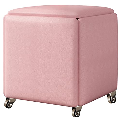 5-in-1 Multifunktionaler Aufbewahrungshocker mit Rollen, stapelbares Design für Küche, Wohnzimmer und Büro 5-in-1 Multifunktionaler Aufbewahrungshocker mit Rollen, stapelbares Design für Küche, Wohnzimmer und Büro von Generisch