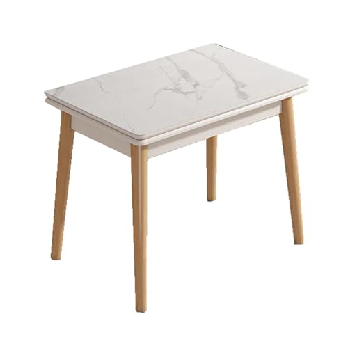 5-teiliges Esszimmertisch-Set mit ausziehbarem Küchentisch Mid Century Design mit 4 Stühlen, industrieller Frühstückstisch für Frühstücksecke oder Wohnzimmer 5-teiliges Esszimmertisch-Set mit ausziehbarem Küchentisch Mid Century Design mit 4 Stühlen, industrieller Frühstückstisch für Frühstücksecke oder Wohnzimmer von Generisch