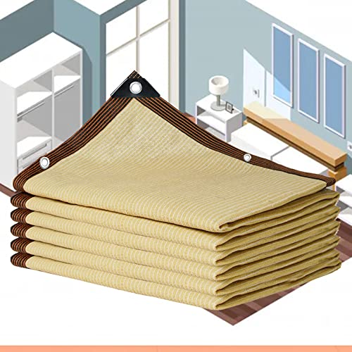 5 x 4 m Schattentuch – UV-Schutz 90 % – Abdeckung für den Außenbereich – staubdichtes Sonnenschutzgewebe für Gewächshaus, Terrasse, Vieh und Lager – Beige 5 x 4 m Schattentuch – UV-Schutz 90 % – Abdeckung für den Außenbereich – staubdichtes Sonnenschutzgewebe für Gewächshaus, Terrasse, Vieh und Lager – Beige von Generisch