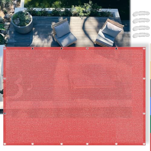 5 x 5 m, gelbes Sonnensegel, dreieckig, Markise mit Ösen, 90 % UV-Schutz, hochdichtes Polyethylen, ideal für Garten, Terrasse, Balkon und Auto, Sonnenschutz von Generisch