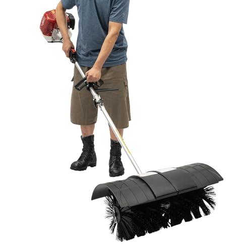 52CC 2-Takt Benzin Power Sweeper Handheld Luftgekühlter Bürstenbesen Reiniger für Kunstrasen Standorte Straßen Bauernhöfe und Außenreinigung 52CC 2-Takt Benzin Power Sweeper Handheld Luftgekühlter Bürstenbesen Reiniger für Kunstrasen Standorte Straßen Bauernhöfe und Außenreinigung von Generisch
