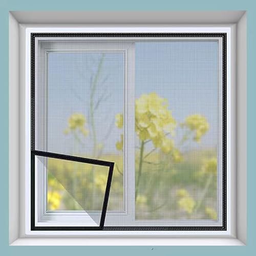 55 x 125 cm, Insektenschutz-Moskitonetz mit selbstklebenden Bändern, einfacher Zugang zum Öffnen und Schließen des Fensters 55 x 125 cm, Insektenschutz-Moskitonetz mit selbstklebenden Bändern, einfacher Zugang zum Öffnen und Schließen des Fensters von Generisch