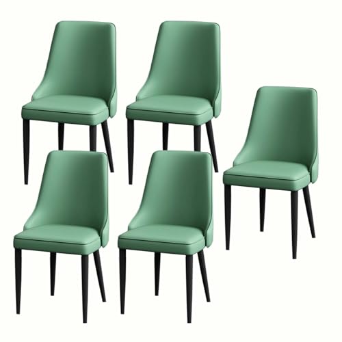 5er Set Moderne gepolsterte Küchen-Esszimmerstühle Bequeme Seitenstühle mit weicher Sitzfläche und Rückenlehne für Esszimmer Wohnzimmer Küche Dekor 5er Set Moderne gepolsterte Küchen-Esszimmerstühle Bequeme Seitenstühle mit weicher Sitzfläche und Rückenlehne für Esszimmer Wohnzimmer Küche Dekor von Generisch