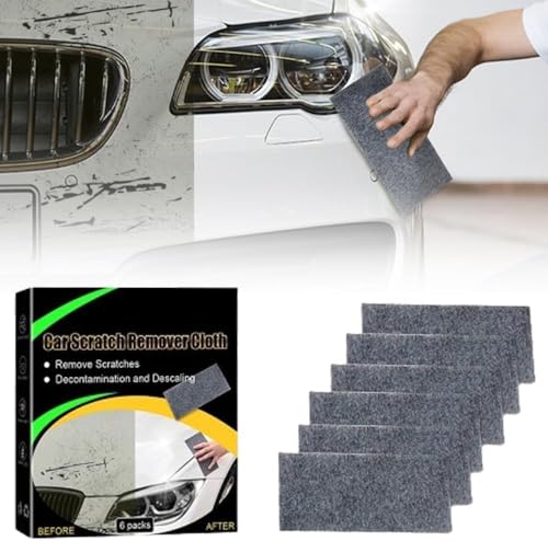 6 Stück Nano Sparkle Tuch, Magic Tuch für Reparatur von Kratzern, 2025 Nanosparkle Auto Kratzer Entferner, Farbresten, Wirbeln, Oberflächenpolieren und Wasserflecken 6 Stück Nano Sparkle Tuch, Magic Tuch für Reparatur von Kratzern, 2025 Nanosparkle Auto Kratzer Entferner, Farbresten, Wirbeln, Oberflächenpolieren und Wasserflecken von Generisch