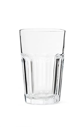 6-er Set Gläser POKAL - Glas für Longdrinks Wasser Tee Kaffee Cocktails - bis 120°C - 350ml - 14cm hoch - spülmaschinenfest von IKEA