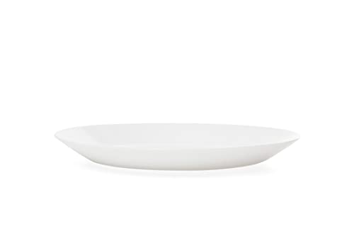 6-er Set OFTAST Dessertteller von Ikea - 19cm Durchmesser aus gehärtetem, weißem Glas von Generisch