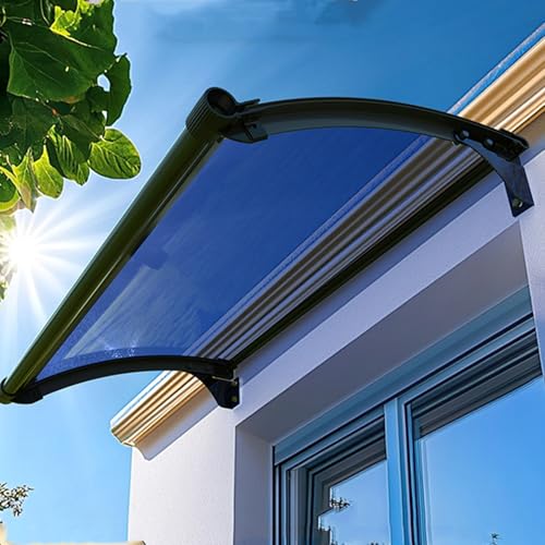 60x200cm Blaue Fenstermarkise mit Metallstütze & Entwässerungsrinne UV- & Regenschutz, Außeneingang, Überdachung für Terrassen 60x200cm Blaue Fenstermarkise mit Metallstütze & Entwässerungsrinne UV- & Regenschutz, Außeneingang, Überdachung für Terrassen von Generisch