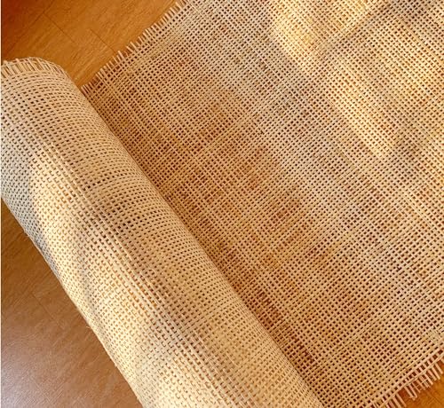 Generisch Wiener Geflecht Rattan Meterware, 70 x 200 cm, Rattan-Gurtband, Cane Webbing DIY Deko Stuhl Upcycling-Möbel von Generisch