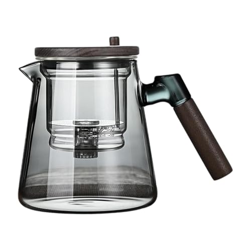 750ml Enchanti Teapot, Glass Teekanne Mit Sieb, Enchanti Tea Magic Pot, Wassertrennende Enchantipot Witchcrafts Teapot Zum Aufgießen von Generisch