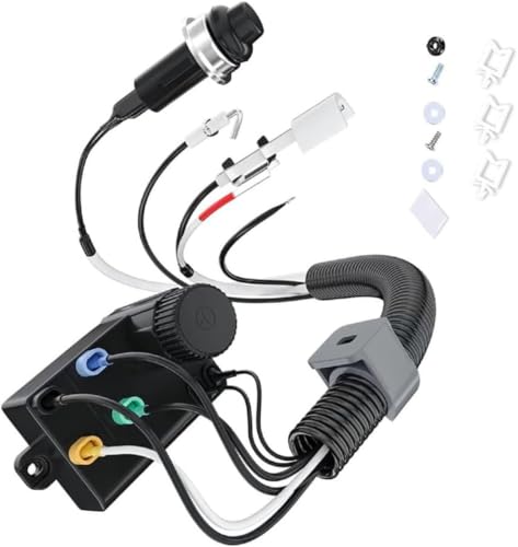 7643 Elektronischer Zünder Kit Ersatz Piezozünder für Weber Spirit 220 320 330 335 Serie Gasgrill, 69851 Funkenzünder Druckknopf mit Drahtmanagement und Keramikschutz Zubehör 7643 Elektronischer Zünder Kit Ersatz Piezozünder für Weber Spirit 220 320 330 335 Serie Gasgrill, 69851 Funkenzünder Druckknopf mit Drahtmanagement und Keramikschutz Zubehör von Generisch