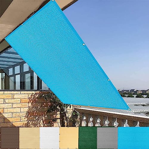 7x10m Outdoor Markise Baldachin UV-Schutz Rechteck Gartensegel HDPE Blickdicht Schatten für Terrasse Rasen Hof Durable Blue Protective Screen 7x10m Outdoor Markise Baldachin UV-Schutz Rechteck Gartensegel HDPE Blickdicht Schatten für Terrasse Rasen Hof Durable Blue Protective Screen von Generisch