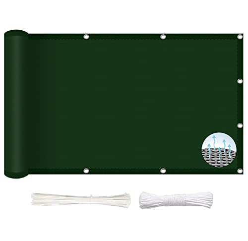 8 x 10 m dunkelgrün HDPE Markisennetz 95% UV-Schutz Outdoor Segel für Garten Pool Terrasse Balkon Pergola Baldachin Abdeckung 8 x 10 m dunkelgrün HDPE Markisennetz 95% UV-Schutz Outdoor Segel für Garten Pool Terrasse Balkon Pergola Baldachin Abdeckung von Generisch