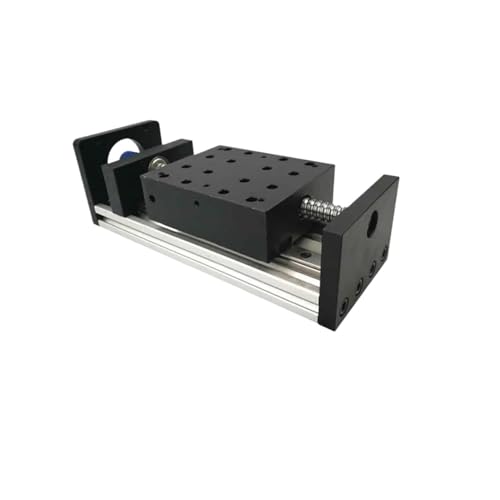 80 mm Breite Doppelschienen-Schiebetisch XYZ-Achse CNC-Kugelumlaufspindel-Linearführung 4 Schieber 1204/1605/1610 kg Last(SFU1204 100x80 table,500mm Stroke) von Generisch