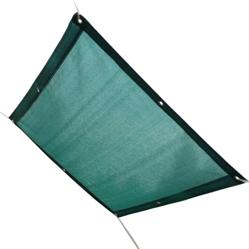 85% Grün Sonnensegel, Carport Schattennetz, Mehrzweck Garten UV Schattennetz, für Pergola Garten Gewächshaus Hühnerstall Outdoor 2x2m 2x4m 3x4m 3x5m(1x1.0m) von Generisch