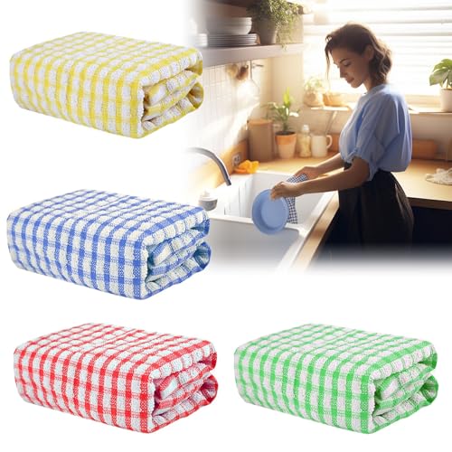 8er Set Geschirrtücher Baumwolle, 31x31 cm Küchenhandtücher 100% Baumwolle, Saugstarke und Langlebige Küchentücher, Küche Geschirrtuch Geschirrhandtücher Spüllappen Küchenset Küchenlappen (Grün) 8er Set Geschirrtücher Baumwolle, 31x31 cm Küchenhandtücher 100% Baumwolle, Saugstarke und Langlebige Küchentücher, Küche Geschirrtuch Geschirrhandtücher Spüllappen Küchenset Küchenlappen (Grün) von Generisch