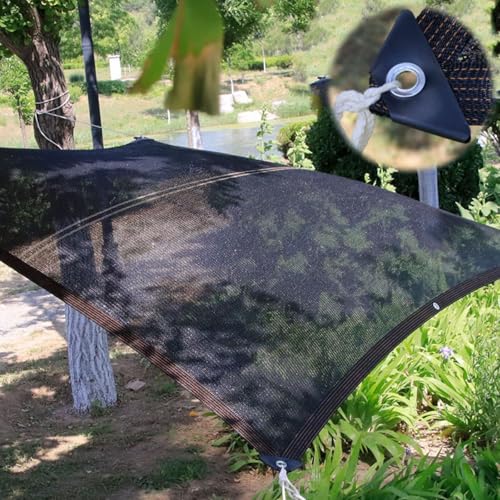 90 % Schattennetz für Gewächshäuser, für den Außenbereich, 5,0 x 12,0 m, für Pergola und Terrasse, strapazierfähig, UV-beständig, Schwarz 90 % Schattennetz für Gewächshäuser, für den Außenbereich, 5,0 x 12,0 m, für Pergola und Terrasse, strapazierfähig, UV-beständig, Schwarz von Generisch