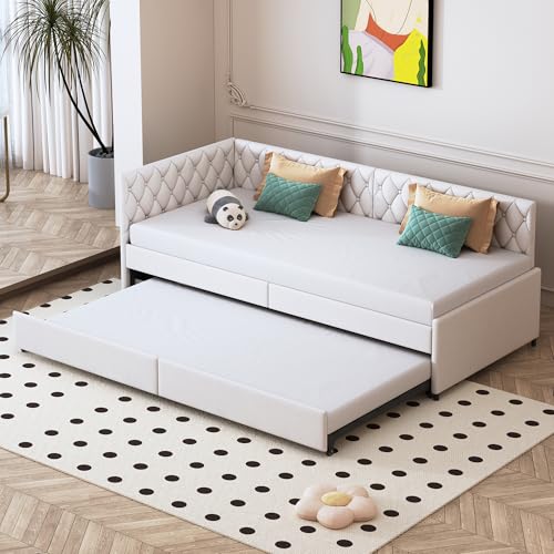 90 x 200 cm, Doppelschlafsofa, umwandelbar, mit Ausziehbett, Samtstoff, Lattenrost, Beige, platzsparende Schlafcouch, ideal für Wohnzimmer, Matratze nicht im Lieferumfang enthalten. 90 x 200 cm, Doppelschlafsofa, umwandelbar, mit Ausziehbett, Samtstoff, Lattenrost, Beige, platzsparende Schlafcouch, ideal für Wohnzimmer, Matratze nicht im Lieferumfang enthalten. von Generisch