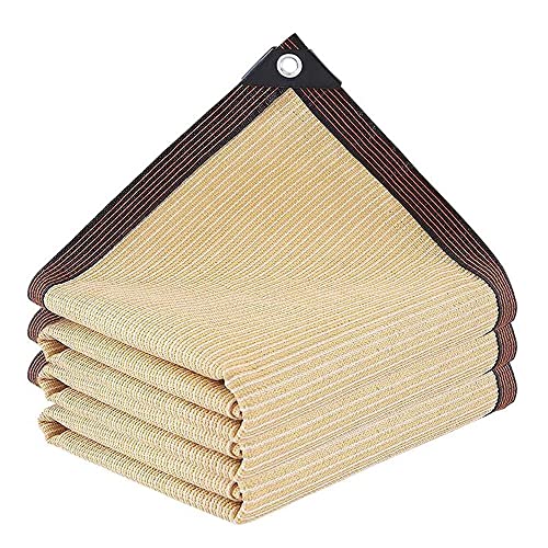 95% Schattiernetz Mit ÖSen, Sonnenschutz Netz UV-Schutz, 10x12m 8x10m 6x8m 5x5m Schattentuch Für Balkonen GäRten GewäChshaus Und Terrassen(8x10m) von Generisch
