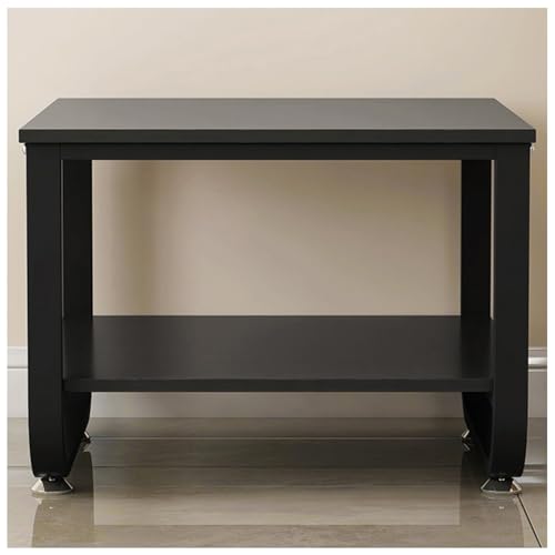 AV-Media-Ständer, 2-stöckiges Metall-CD-Player-Regal, offener Speicher, Audio-Regal für Wohnzimmer, Büro, Theater, Aufnahmestudio AV-Media-Ständer, 2-stöckiges Metall-CD-Player-Regal, offener Speicher, Audio-Regal für Wohnzimmer, Büro, Theater, Aufnahmestudio von Generisch