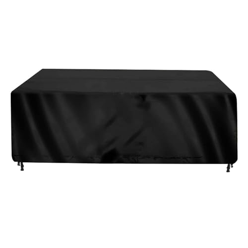 Abdeckung für Terrassenmöbel – wasserdichte Tischset-Abdeckungen, strapazierfähig, UV-beständige Abdeckungen, UV-beständige Terrassenmöbel-Abdeckungen, Gartenmöbel-Set, Loungetisch-Abdeckung mit von Generisch
