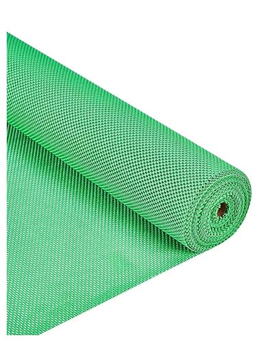 Abflussmatte aus Netzmaterial for Supermärkte – rutschfeste Boden- und Thekenschutzunterlage, wasserabweisend, leicht zu reinigen(Green,0.8x20 Meters) von Generisch