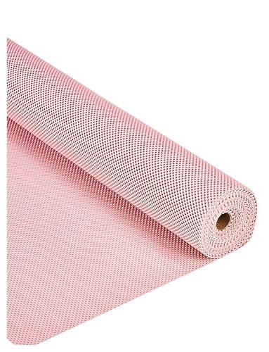 Abflussmatte aus Netzmaterial for Supermärkte – rutschfeste Boden- und Thekenschutzunterlage, wasserabweisend, leicht zu reinigen(Pink,1.2x50 Meters) von Generisch
